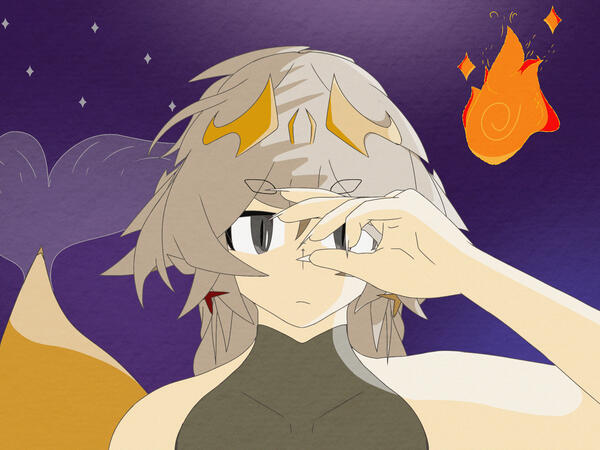 Akku (OC by @akkuryo_)